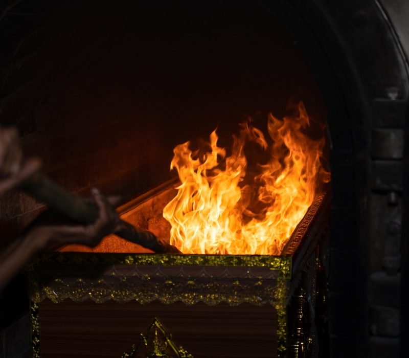 Cremate,Death,People,On,Fire,Flame,Burning,On,Dark,Background,